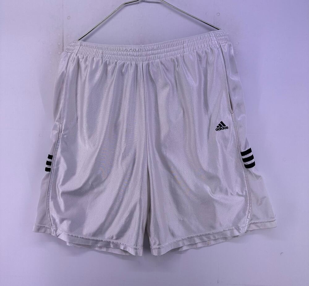 Vintage Adidas White and Black Shorts 2010 Tab Size XL